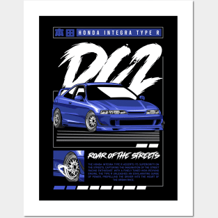 Integra Type R DC2 JDM Car Posters and Art